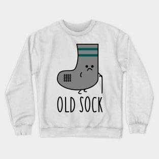 Funny old sock Crewneck Sweatshirt